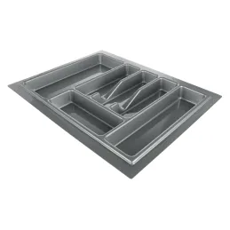 Range-couverts VIVA – profondeur 450 mm / argenté