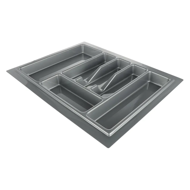 Range-couverts VIVA – profondeur 450 mm / argenté