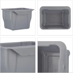 Poubelle de porte 5 l / Grise