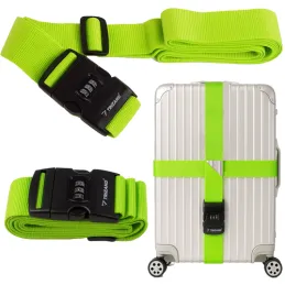 Sangle de valise verrouillable / Vert