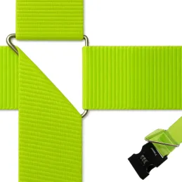 Sangle de valise verrouillable / Vert