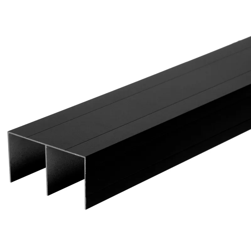 Double rail supérieure MAXX / Noir mat