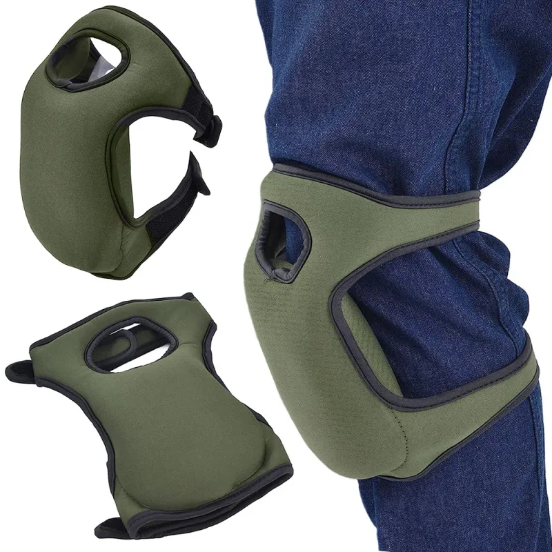 Protections de travail en mousse pour les genoux / Vert