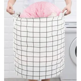 Panier à jouets et à linge CUTE 45 l / Blanc