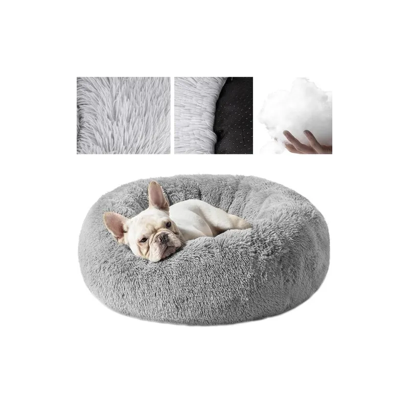 Panier douillet pour animaux SWEETY 600 mm / Gris