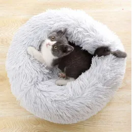 Panier douillet pour animaux SWEETY 600 mm / Gris