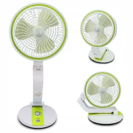 Ventilateur pliable avec lampe de bureau LED FAN / Vert
