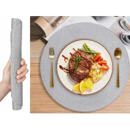 Set de table RIGA 380 mm / Gris