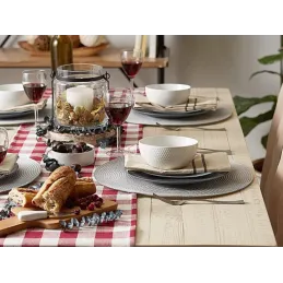 Set de table RIGA 380 mm / Gris
