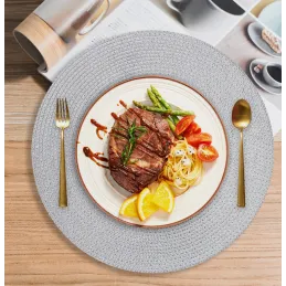 Set de table RIGA 380 mm / Gris