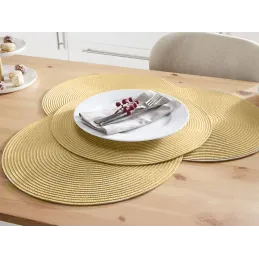 Set de table RIGA 380 mm / Doré