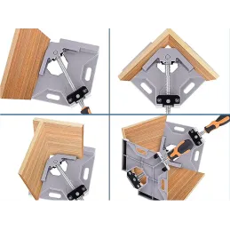 Serre-joint d’angle de menuisier FIX CLAMP / Gris