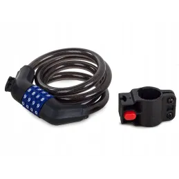 Antivol à code pour vélo LOCK 1000 mm / Noir