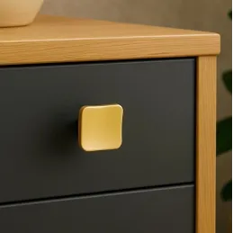 Bouton de meuble PERLA / Or brossé