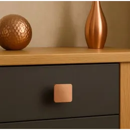 Bouton de meuble PERLA / Cuivre brossé