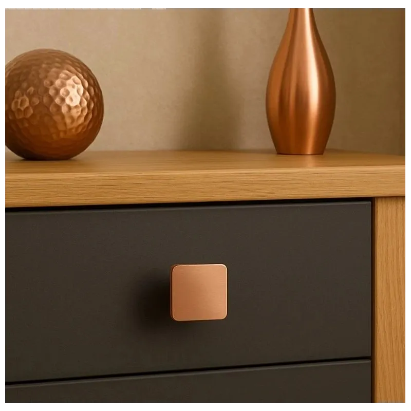 Bouton de meuble PERLA / Cuivre brossé