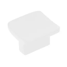 Bouton de meuble PERLA / blanc mat