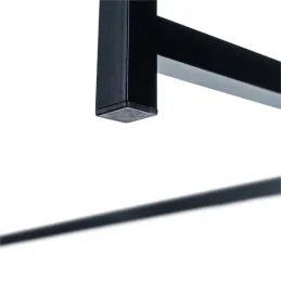 Bureau pliant VITTO 800 x 400 / Noir – Bois noir