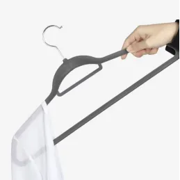 Lot de 20 cintres à épaules / Gris