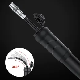 Pompe à vélo manuelle MINI / Noire