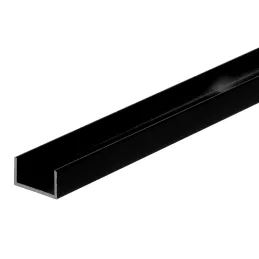 Profilé de finition MAXX « C-18 mm » / Noir mat