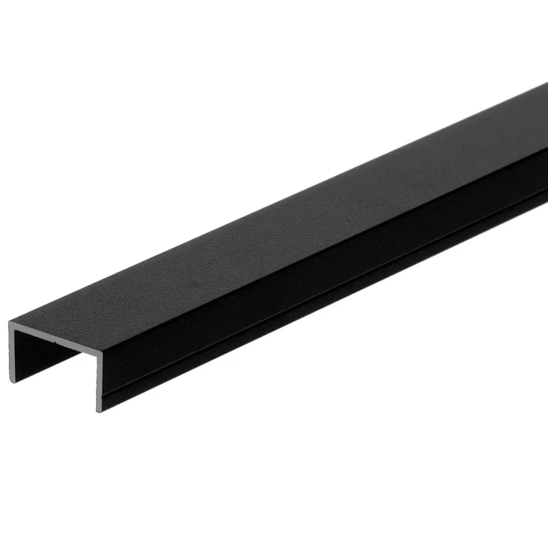 Profilé de finition MAXX « C-18 mm » / Noir mat