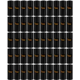 1000 sacs à déjections avec étui / Noir