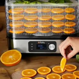 Séchoir à fruits, légumes et champignons / Acier inoxydable