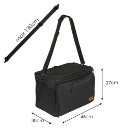 Sac isotherme repas XXL 30 L / Noir