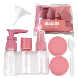 Set de voyage de contenants et flacons pour cosmétiques HOLIDAY / Rose