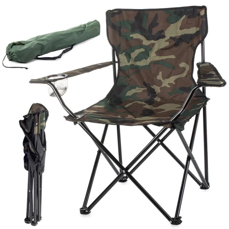 Chaise pliante de pêche et de camping FISHING