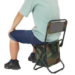 Chaise pliante avec sac pour la pêche et le camping FISHING MINI