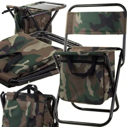 Chaise pliante avec sac pour la pêche et le camping FISHING MINI