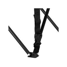 Table de camping pliable KEMP / Noir