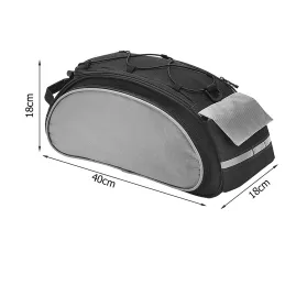 Sacoche de vélo étanche XXL TRIP / Noir
