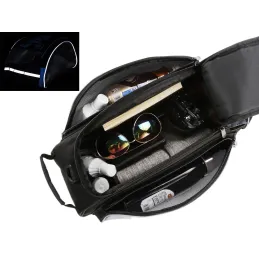 Sacoche de vélo étanche XXL TRIP / Noir