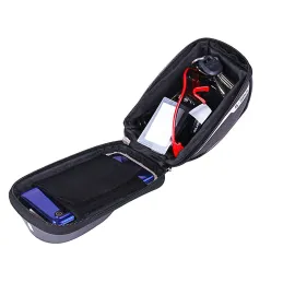 Sacoche de cadre pour vélo avec étui pour téléphone SOUL / Noir
