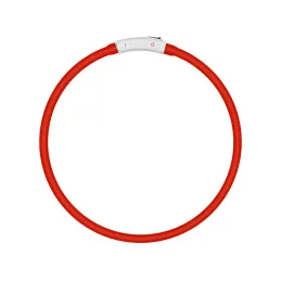 Collier LED réglable GLORY / Rouge