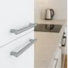 Chrome mat brossé