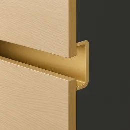 Profilé poignée pour portes OLYMP - C / Or mat