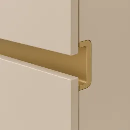 Profilé poignée pour portes OLYMP - C / Or mat