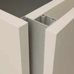 Profil de poignée vertical pour porte OLYMP latéral / Aluminium