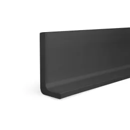 Ensemble d’embouts en alliage pour profilés OLYMP - L / Noir mat
