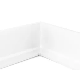 Coin intérieur en alliage pour profilés OLYMP - L / Blanc mat