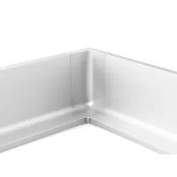 Angle intérieur en alliage pour profilés OLYMP - L / Aluminium