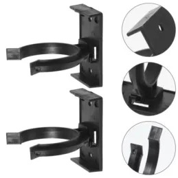 Fixation de pied pour socle en bois / Noir