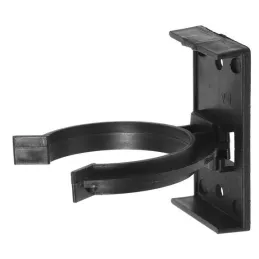 Fixation de pied pour socle en bois / Noir