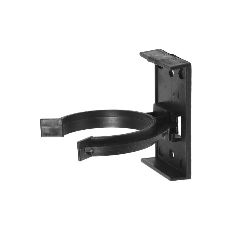 Fixation de pied pour socle en bois / Noir