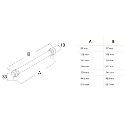 Poignée RUSTICALE / Argent vieilli
