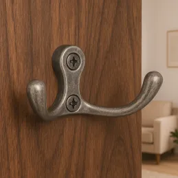 Porte-manteau MIKEL S / Vieil argent